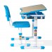 Детская парта со стульчиком FunDesk Piccolino Blue