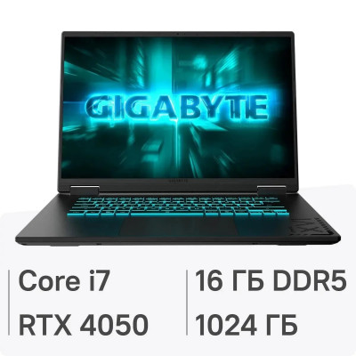 Ноутбук Gigabyte Gaming A16 GA6H