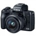 Беззеркальный фотоаппарат Canon EOS M50 kit (15-45mm) IS STM Black (2680C060)