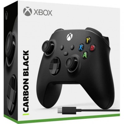 Геймпад Microsoft Xbox Series Wireless Controller Carbon Black (XOA-0005, QAT-00001)