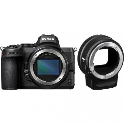 Беззеркальный фотоаппарат Nikon Z5 + FTZ adapter (VOA040K002)