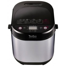 Хлебопечь Moulinex OW240E30 серебристый/черный Хлебопечь Moulinex OW240E30 серебристый/черный