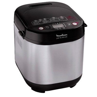 Хлебопечь Moulinex OW240E30 серебристый/черный