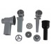 Мясорубка BOSCH MFW67440, черный/серебристый