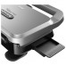 Электрогриль DELONGHI SW12AC.S, серебристый/черный