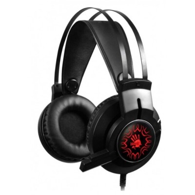 Наушники с микрофоном A4Tech Bloody J437 черный 1.8м мониторные USB (J437)