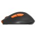 Мышь A4Tech Fstyler FG30S серый/оранжевый оптическая (2000dpi) silent беспроводная USB (6but) FG30S