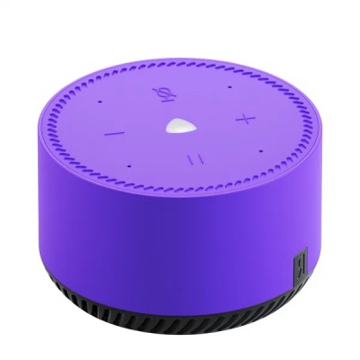 Умная колонка Yandex Станция Лайт Алиса фиолетовый 5W 1.0 BT 10м (YNDX-00025P)