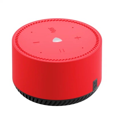 Умная колонка Yandex Станция Лайт Алиса красный 5W 1.0 BT 10м (YNDX-00025R)