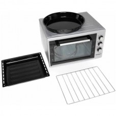 Мини-печь Kraft KF-MO 3801 GR (серый)